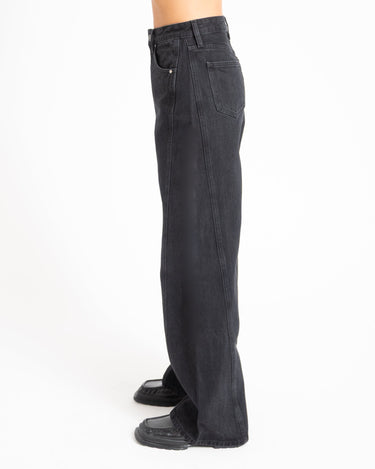 TILTIL Missy HR Relaxed Seam Jeans Black - Things I Like Things I Love