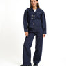 TILTIL Missy HR Relaxed Seam Jeans Donkerblauw - Things I Like Things I Love