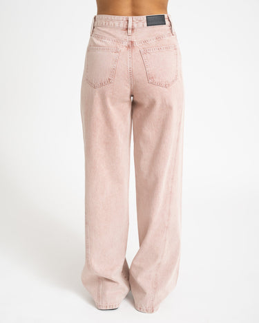TILTIL Missy HR Relaxed Seam Jeans Pink - Things I Like Things I Love