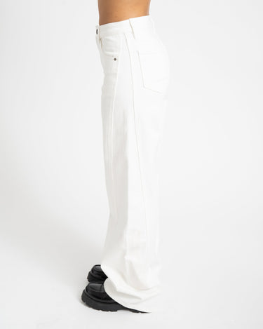 TILTIL Missy HR Relaxed Seam Jeans White - Things I Like Things I Love