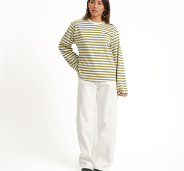 TILTIL Missy HR Relaxed Seam Jeans White - Things I Like Things I Love