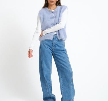 TILTIL Missy Relaxed Seam Jeans Blue - Things I Like Things I Love