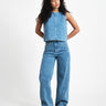 TILTIL Missy Relaxed Seam Jeans Blue - Things I Like Things I Love
