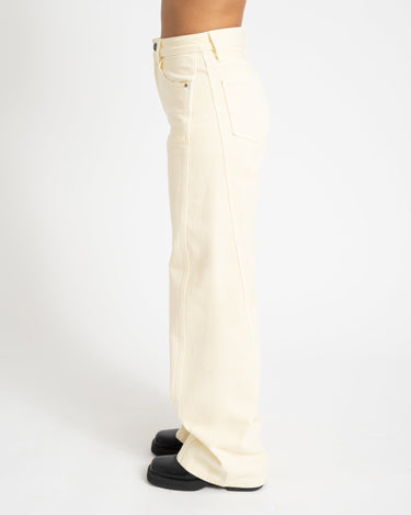 TILTIL Missy Relaxed Seam Jeans Butter Yellow - Things I Like Things I Love