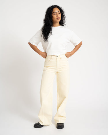 TILTIL Missy Relaxed Seam Jeans Butter Yellow - Things I Like Things I Love