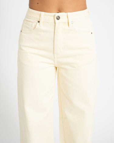 TILTIL Missy Relaxed Seam Jeans Butter Yellow - Things I Like Things I Love