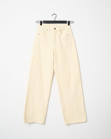 TILTIL Missy Relaxed Seam Jeans Butter Yellow - Things I Like Things I Love