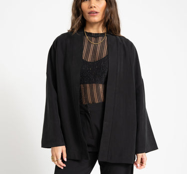 TILTIL Miya Kimono Black - Things I Like Things I Love