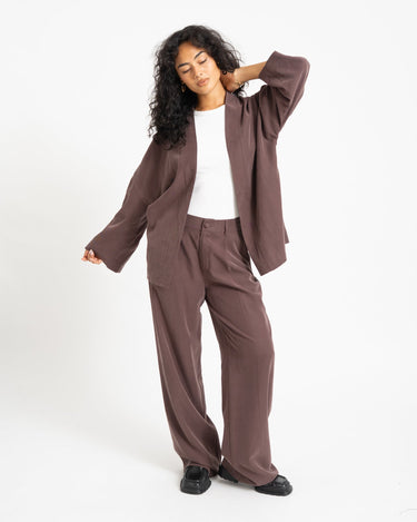 TILTIL Miya Kimono Rayon Bruin - Things I Like Things I Love