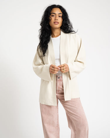 TILTIL Miya Rayon Kimono Offwhite - Things I Like Things I Love
