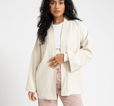 TILTIL Miya Rayon Kimono Offwhite - Things I Like Things I Love