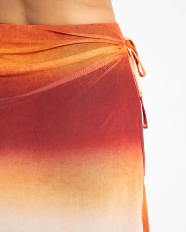TILTIL Moby Mesh Skirt Orange - Things I Like Things I Love