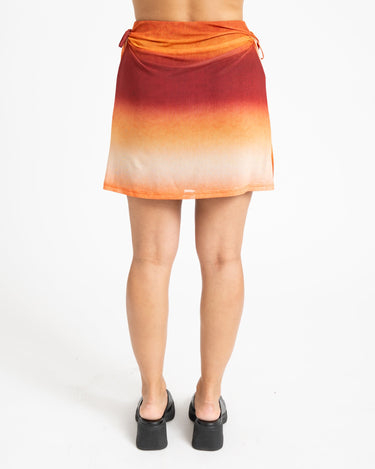 TILTIL Moby Mesh Skirt Orange - Things I Like Things I Love