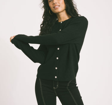 TILTIL Mona Cardigan Black - Things I Like Things I Love