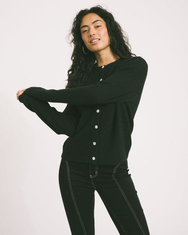 TILTIL Mona Cardigan Black - Things I Like Things I Love