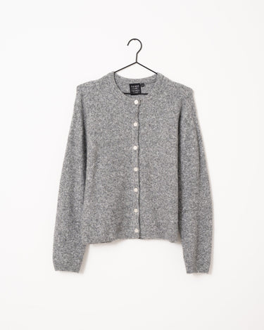 TILTIL Mona Cardigan Grey Melange - Things I Like Things I Love