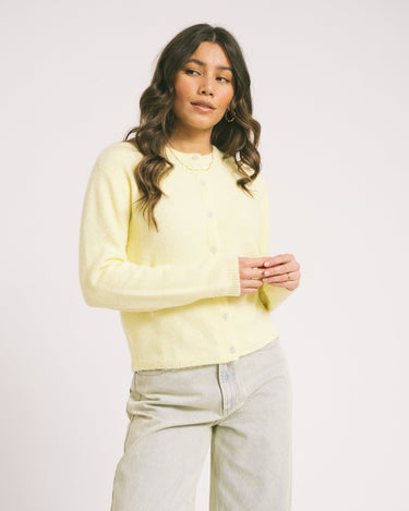 TILTIL Mona Cardigan Yellow - Things I Like Things I Love