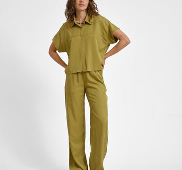 TILTIL Moni Pants Tencel Green - Things I Like Things I Love