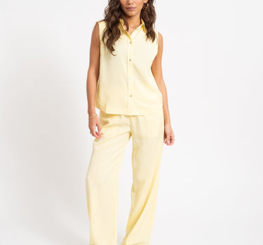 TILTIL Moni Pants Tencel Yellow - Things I Like Things I Love