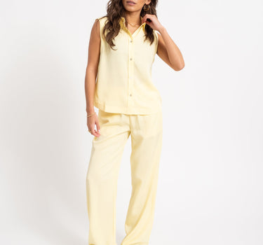 TILTIL Moni Pants Tencel Yellow - Things I Like Things I Love