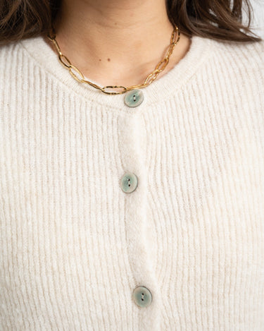 TILTIL Monica Cardigan Off - white One Size - Things I Like Things I Love