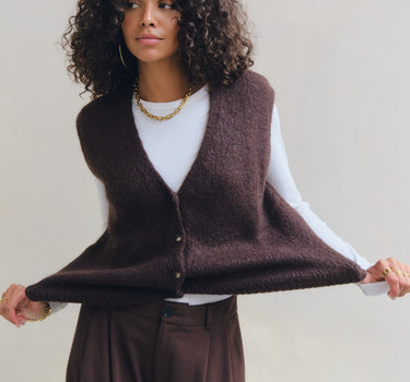 TILTIL Monica Gilet Bruin - Things I Like Things I Love