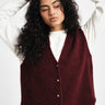TILTIL Monica Gilet Burgundy One Size - Things I Like Things I Love