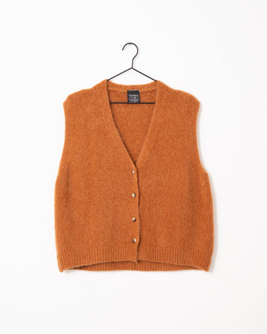 TILTIL Monica Gilet Cognac One Size - Things I Like Things I Love