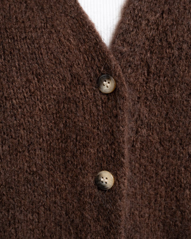 TILTIL Monica Gilet Dark Brown One Size - Things I Like Things I Love