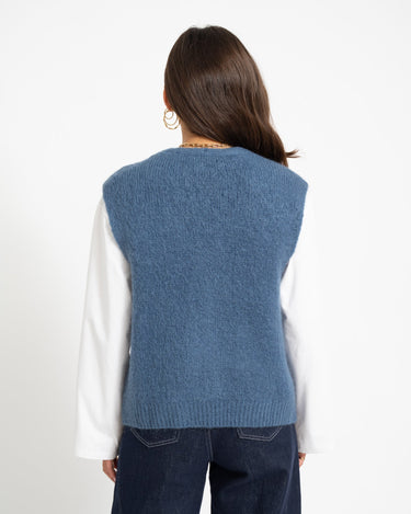 TILTIL Monica Gilet Donkerblauw - Things I Like Things I Love