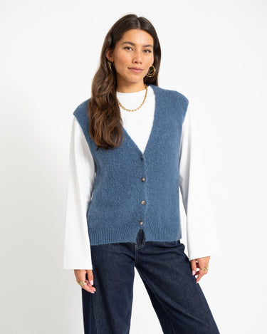 TILTIL Monica Gilet Donkerblauw - Things I Like Things I Love