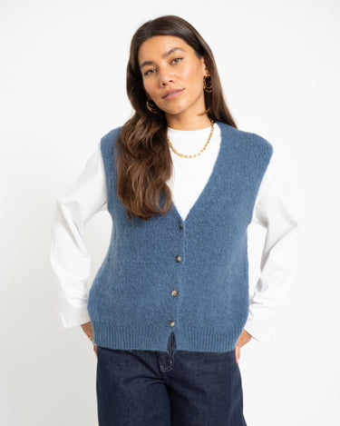 TILTIL Monica Gilet Donkerblauw - Things I Like Things I Love