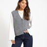 TILTIL Monica Gilet Grijs - Things I Like Things I Love