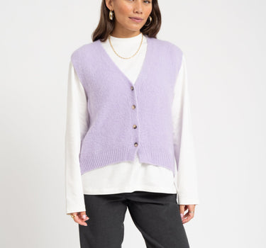 TILTIL Monica Gilet Lilac One Size - Things I Like Things I Love