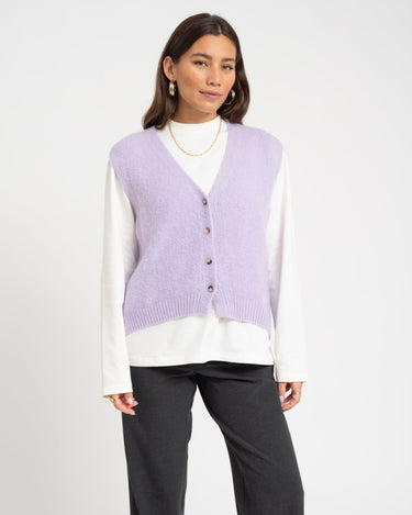 TILTIL Monica Gilet Lilac One Size - Things I Like Things I Love