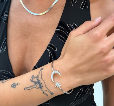 TILTIL Moonlight Bangle Silver - Things I Like Things I Love