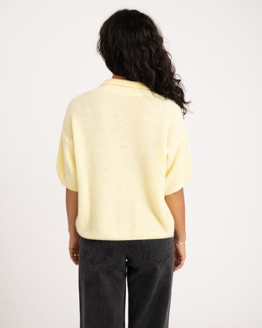 TILTIL Moun Polo Knit Yellow One Size - Things I Like Things I Love