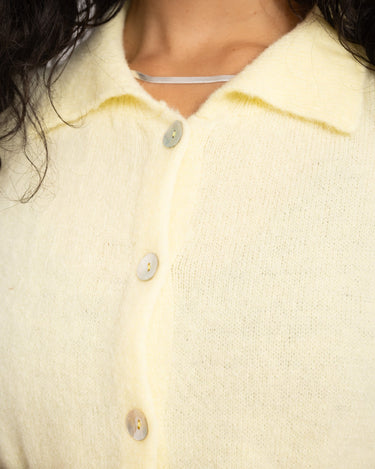 TILTIL Moun Polo Knit Yellow One Size - Things I Like Things I Love