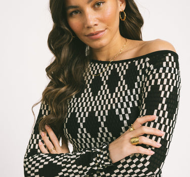 TILTIL Mula Diamonds Longsleeve Black - Things I Like Things I Love