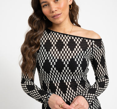 TILTIL Mula Diamonds Longsleeve Black - Things I Like Things I Love