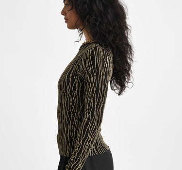 TILTIL Mula Longsleeve Glitter Gold - Things I Like Things I Love