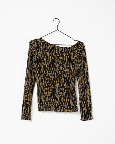 TILTIL Mula Longsleeve Glitter Gold - Things I Like Things I Love