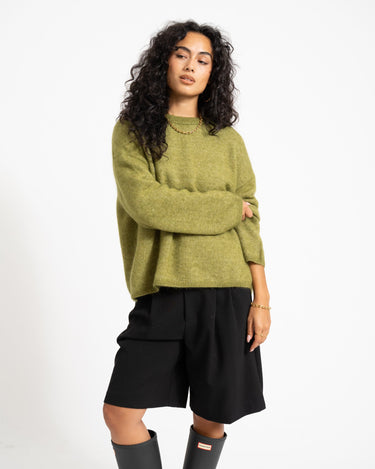 TILTIL Mulla Mohair Pullover Groen - Things I Like Things I Love