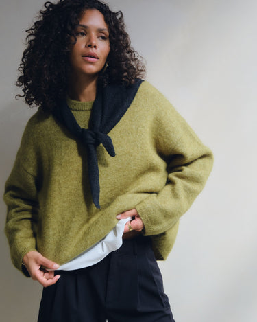 TILTIL Mulla Mohair Pullover Groen - Things I Like Things I Love