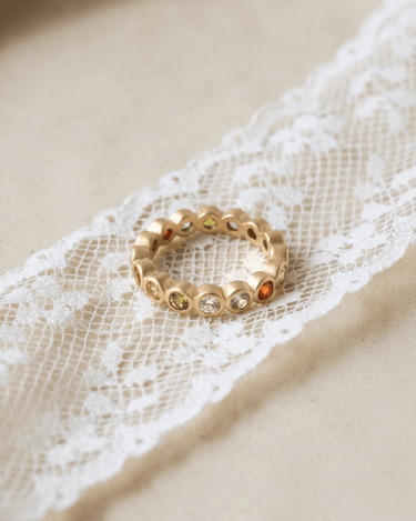TILTIL Multi Stone Ring Goud - Things I Like Things I Love