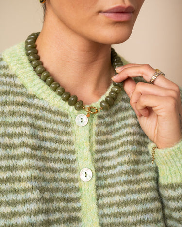 TILTIL Necklace Avocado Glow Gold - Things I Like Things I Love