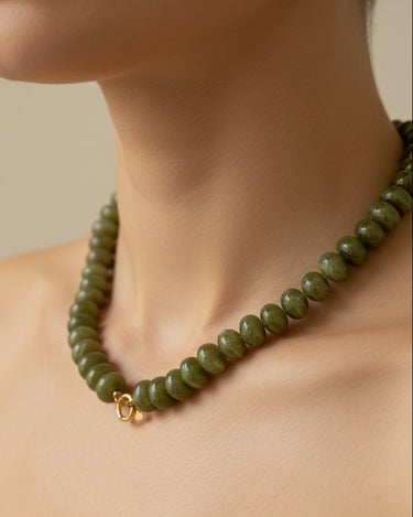 TILTIL Necklace Avocado Glow Gold - Things I Like Things I Love