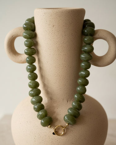 TILTIL Necklace Avocado Glow Gold - Things I Like Things I Love