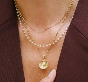 TILTIL Necklace Ayla Pearl Gold - Things I Like Things I Love