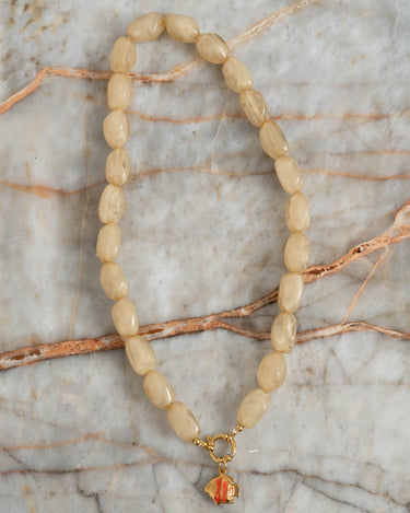 TILTIL Necklace Bead Fish Offwhite - Things I Like Things I Love